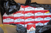 DRI officials arrests eight passengers for smuggling 1035 packets of cigarettes